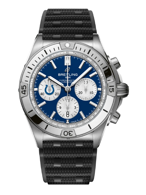 Best Review Breitling CHRONOMAT B01 42 NFL INDIANAPOLIS COLTS EDITION Replica Watch AB01342B1C2S1